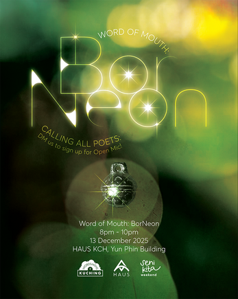 EVENT GRAPHIC Word of Mouth: BorNeon (2025)