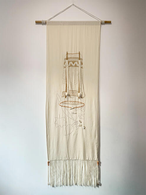 Ingen (2024) Mixed Media, 85cm x 182cm