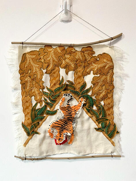 Tanah (2024) Mixed Media, 29cm x 32cm